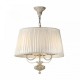 Ceiling Lights - Olivia - Cream Organza 3 Light Pendant- Ivory Maytoni-ARM326-33-W - Olivia - Cream Organza 3 Light Pendant- Ivory