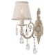 Wall Lights - Filomena - White Lace Wall Lamp -Crystal Maytoni-ARM390-01-W - Filomena - White Lace Wall Lamp -Crystal