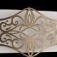 Wall Lights - Burgeon - Fabric Twin Wall Lamp with Stencil Pattern Maytoni-ARM959-WL-02-G - Burgeon - Fabric Twin Wall Lamp with Stencil Pattern