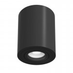 Atom - Adjustable Surface-Mounted Black Spotlight Ø 8.5 cm