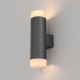 Maytoni-C027WL-L10B - Kilt - LED Black Up&Down Wall Lamp