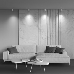 Zoom - Outdoor Surface-Mounted White Spotlight Ø 6.5 cm Zoom - Outdoor Surface-Mounted White Spotlight Ø 6.5 cm