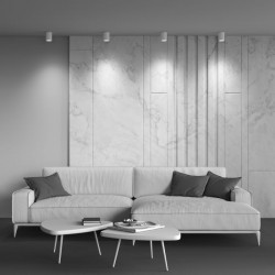 Zoom - Outdoor Surface-Mounted White Spotlight Ø 8.5 cm Zoom - Outdoor Surface-Mounted White Spotlight Ø 8.5 cm