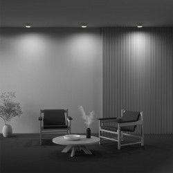 Zon - Matt Gold LED Flush with White Diffuser Ø 12 cm 3000K Zon - Matt Gold LED Flush with White Diffuser Ø 12 cm 3000K