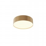 Zon - Matt Gold LED Flush with White Diffuser Ø 22 cm 3000K Zon - Matt Gold LED Flush with White Diffuser Ø 22 cm 3000K