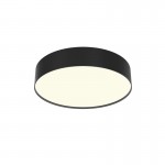 Zon - Black LED Flush with White Diffuser Ø 30 cm 3000K Zon - Black LED Flush with White Diffuser Ø 30 cm 3000K