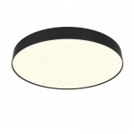 Zon - Black LED Flush with White Diffuser Ø 60 cm 3000K Zon - Black LED Flush with White Diffuser Ø 60 cm 3000K