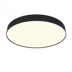 Zon - Black LED Flush with White Diffuser Ø 60 cm 3000K Zon - Black LED Flush with White Diffuser Ø 60 cm 3000K