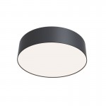 Zon - Black LED Flush with White Diffuser Ø 22 cm 4000K Zon - Black LED Flush with White Diffuser Ø 22 cm 4000K