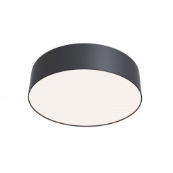 Zon - Black LED Flush with White Diffuser Ø 22 cm 4000K Zon - Black LED Flush with White Diffuser Ø 22 cm 4000K