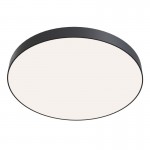 Zon - Black LED Flush with White Diffuser Ø 60 cm 4000K Zon - Black LED Flush with White Diffuser Ø 60 cm 4000K