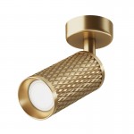 Focus Design - Decorative Satin Gold Spotlight Ø 6cm Focus Design - Decorative Satin Gold Spotlight Ø 6cm