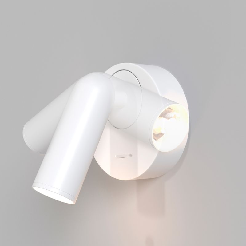 Maytoni-C038WL-L3W3K - Mirax - White Metal LED Wall Lamp