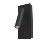 Mirax - Black LED Reading Light with USB Mirax - Black LED Reading Light with USB