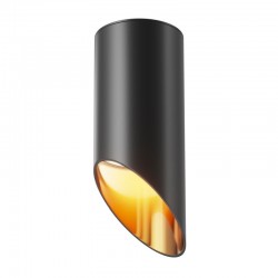 Lipari - Surface-Mounted Black & Gold Ceiling Light Ø 6 cm Lipari - Surface-Mounted Black & Gold Ceiling Light Ø 6 cm