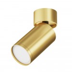 Focus S - Adjustable Matt Gold Spotlight Ø 5.2 cm Focus S - Adjustable Matt Gold Spotlight Ø 5.2 cm