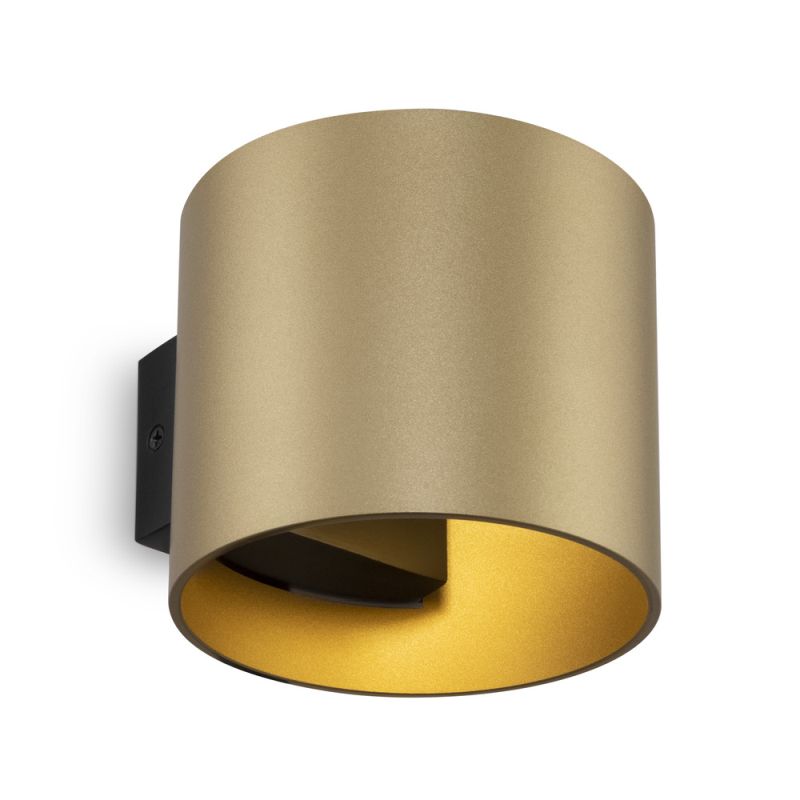 Maytoni-C066WL-01MG - Rond - Gold and Black Up&Down Wall Lamp