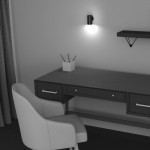 Focus S - Black 1 Light Wall Lamp Focus S - Black 1 Light Wall Lamp