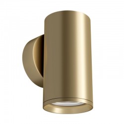 Focus S - Matt Gold 1 Light Wall Lamp