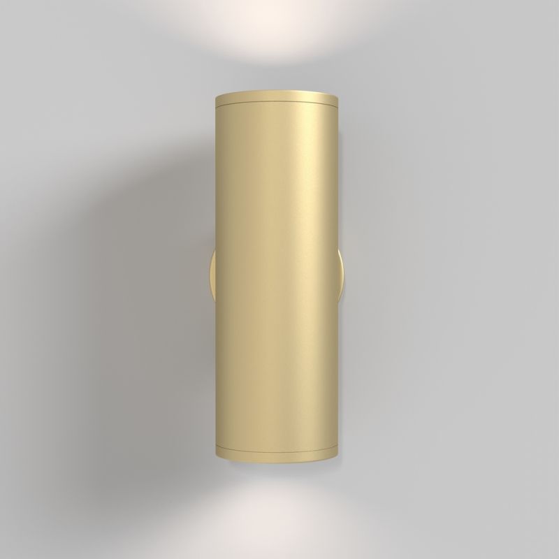 Maytoni-C068WL-02MG - Focus S - Matt Gold 2 Light Wall Lamp