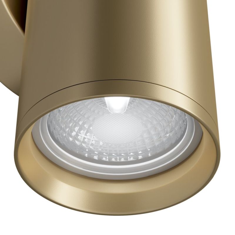 Maytoni-C068WL-02MG - Focus S - Matt Gold 2 Light Wall Lamp