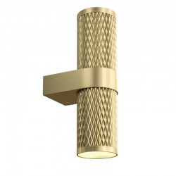 Focus Design - Decorative Matt Gold Up&Down Wall Lamp Focus Design - Decorative Matt Gold Up&Down Wall Lamp