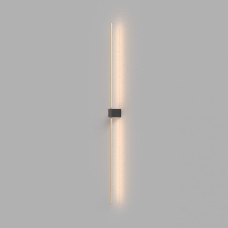 Maytoni-C071WL-L12GB3K - Pars - LED Gold 2 Light Wall Lamp 104.9 cm