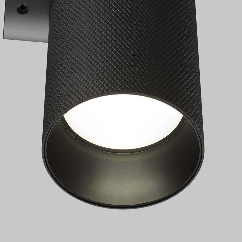Maytoni-C080WL-02-GU10-B - Artisan - Black Texture Wall Lamp