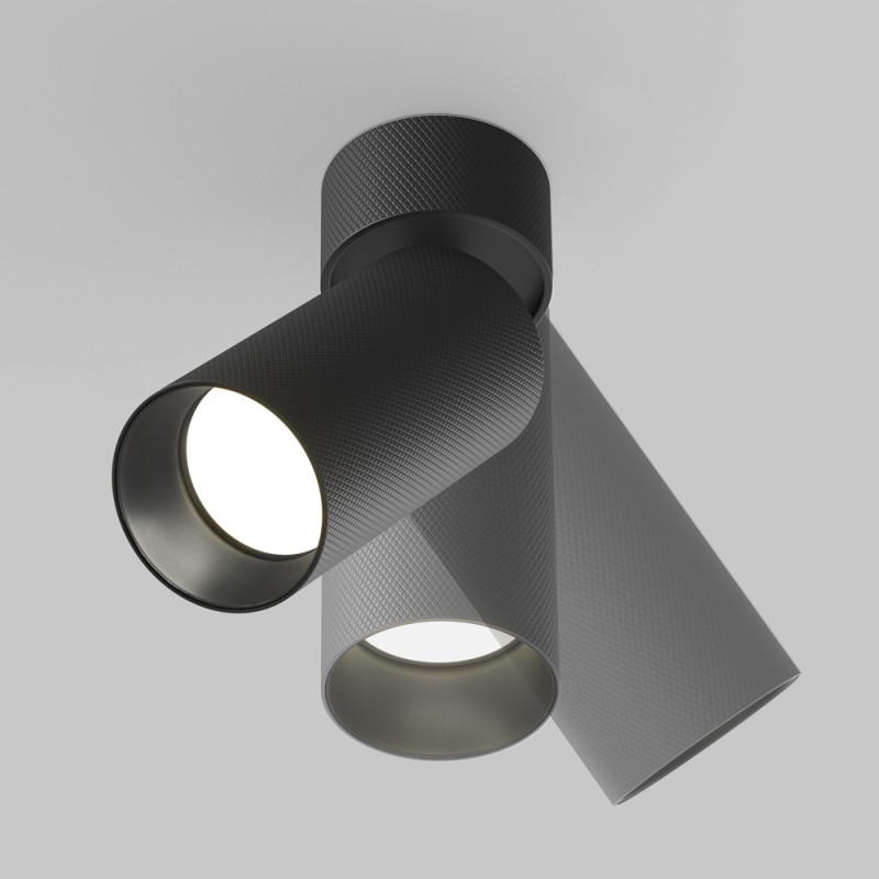 Maytoni-C082CL-01-GU10-B - Artisan - Adjustable Black Spotlight Ø 5.4 cm