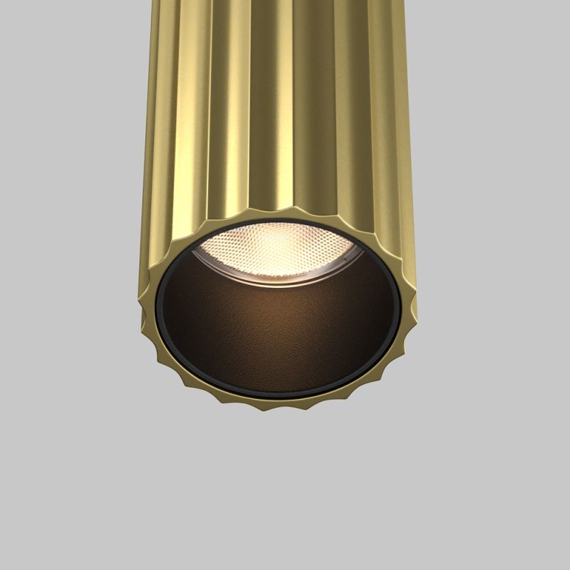 - Calipso - Ribbed Brass LED Wall Lamp Maytoni-C082WL-24W2.7K-BS - Calipso - Ribbed Brass LED Wall Lamp