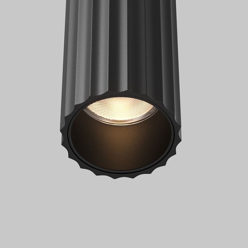 - Calipso - Ribbed Black LED Wall Lamp Maytoni-C082WL-24W2.7K-B - Calipso - Ribbed Black LED Wall Lamp