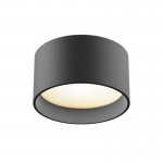 Vega - Black LED Flush Ø 12 cm Vega - Black LED Flush Ø 12 cm