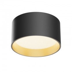 Vega - Black & Matt Gold LED Flush Ø 14 cm Vega - Black & Matt Gold LED Flush Ø 14 cm