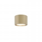 Hydra - Matt Gold LED Flush Ø 10.5 cm IP44