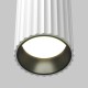 - Calipso - Surface-Mounted Ribbed White Cylindrical Spotlight Maytoni-C106CL-01-GU10-W - Calipso - Surface-Mounted Ribbed White Cylindrical Spotlight