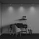 - Calipso - Surface-Mounted Ribbed White Cylindrical Spotlight Maytoni-C106CL-01-GU10-W - Calipso - Surface-Mounted Ribbed White Cylindrical Spotlight