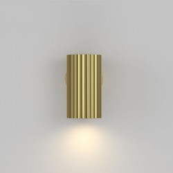 Calipso - Ribbed Brass Wall Lamp Calipso - Ribbed Brass Wall Lamp