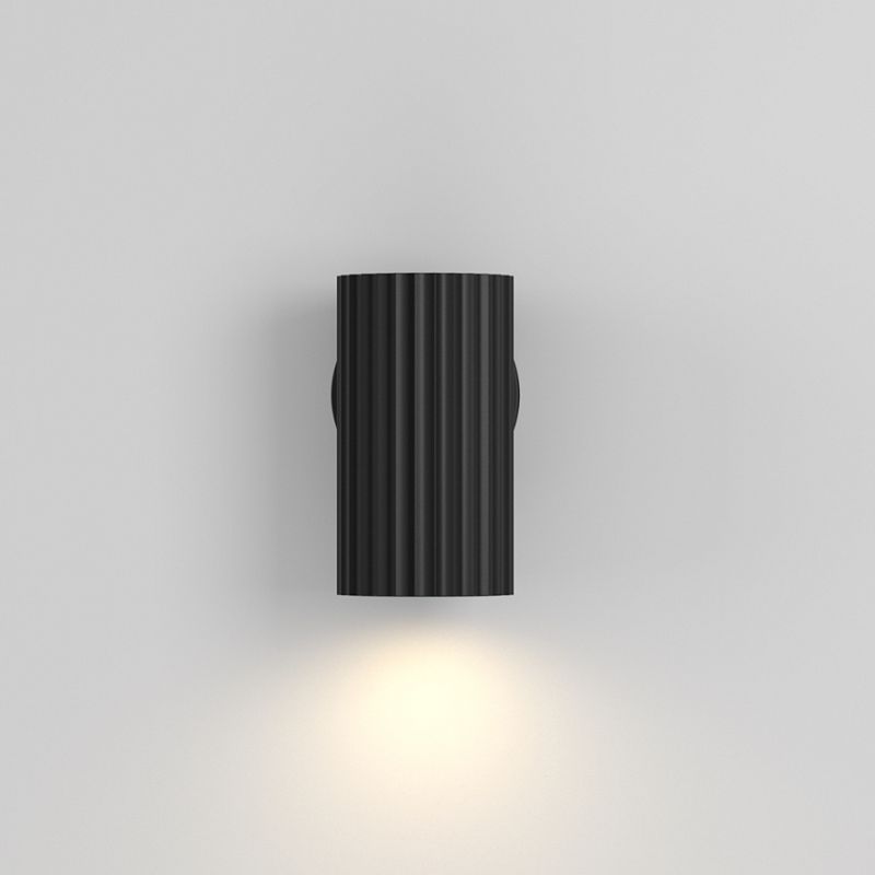 - Calipso - Ribbed Black Wall Lamp Maytoni-C106WL-01-GU10-B - Calipso - Ribbed Black Wall Lamp
