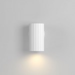 Calipso - Ribbed White Wall Lamp Calipso - Ribbed White Wall Lamp