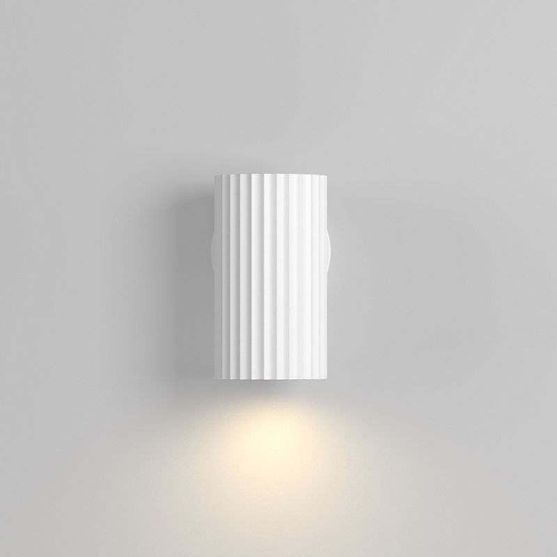 - Calipso - Ribbed White Wall Lamp Maytoni-C106WL-01-GU10-W - Calipso - Ribbed White Wall Lamp