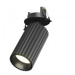 Calipso - Adjustable Ribbed Black Recessed Spotlight Calipso - Adjustable Ribbed Black Recessed Spotlight