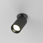 Calipso - Adjustable Ribbed Black Recessed Spotlight Calipso - Adjustable Ribbed Black Recessed Spotlight
