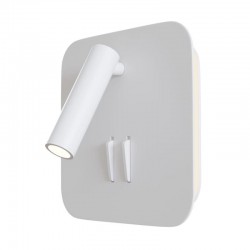 Ios 176 - White Metal LED Wall Lamp Ios 176 - White Metal LED Wall Lamp