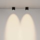 Maytoni-C217CL-15W3K-B - Lens - Surface-Mounted Black Spotlight Ø 9 cm IP44