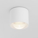 Lens - Surface-Mounted White Spotlight Ø 9 cm IP44