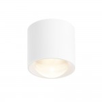 Lens - Surface-Mounted White Spotlight Ø 9 cm IP44