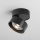 Maytoni-C220CL-12W3K-B - Lens - Black Surface-mounted Spotlight Ø 9 cm