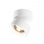 Lens - White Surface-mounted Spotlight Ø 9 cm