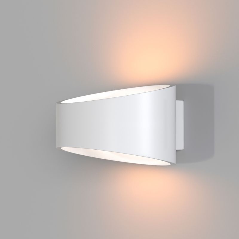 Maytoni-C806WL-L5W - Trame - White Geometric LED Wall Lamp