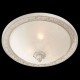 Maytoni-C906-CL-03-W - Aritos - Small Pattern Frosted Glass Ceiling Lamp -White